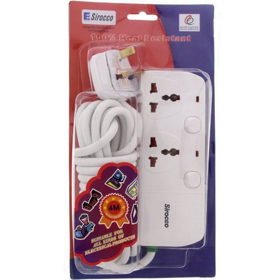 Picture of Sirocco Extension Cord 2Way 4Mtr