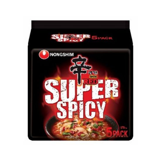 Picture of Nongshim Shin Red Super Spicy Instant Noodles 120g(N)