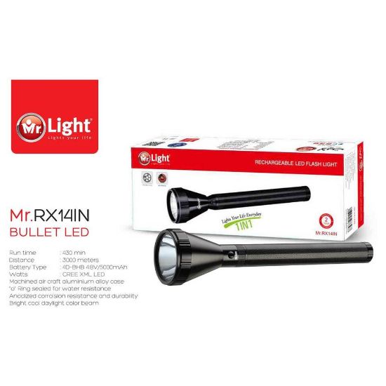 Picture of Mr.Light Rechargeable LED Flashlight Mr.RX14IN