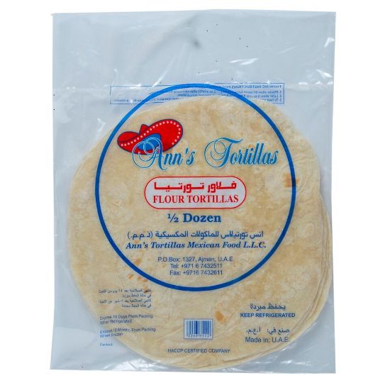 Picture of Ann's Flour Tortillas 6pcs