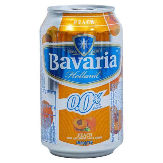 Picture of Bavaria Non Alcoholic Malt Drink Peach 330ml(N)