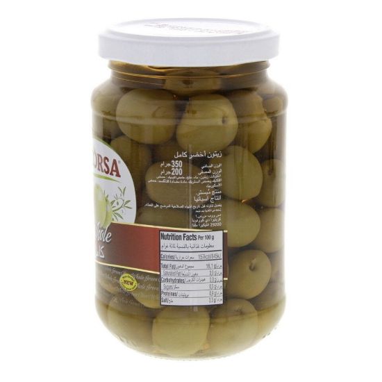 Picture of Acorsa Whole Green Olives 200g