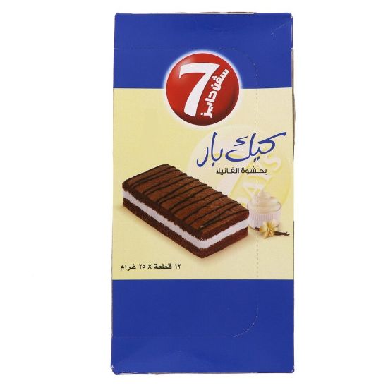 Picture of 7 Days Chocolate Cake Bar 12 x 25g(N)