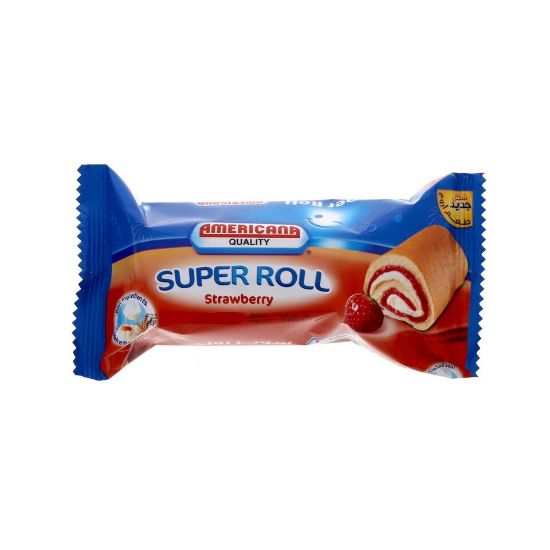 Picture of Americana Super Cake Roll Strawberry 60g(N)