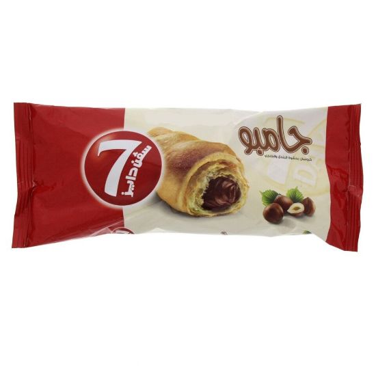 Picture of 7 Days Croissant with Hazelnut and cocoa Filling 100g