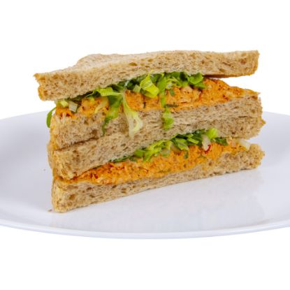 Picture of Chicken Salad Spread Spicy Brown Bread Sandwich 1pc(N)