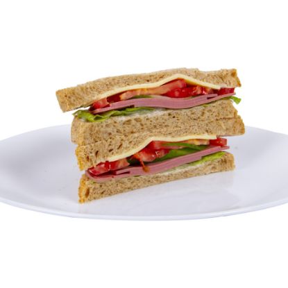 Picture of Beef Mortadella Whole Meal Sandwich 1pc(N)
