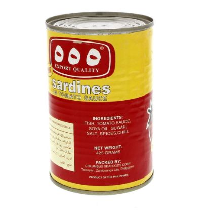 Picture of 555 Hot Sardines In Tomato Sauce 425g