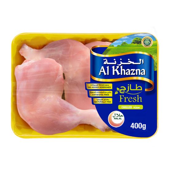 Picture of Al Khazna Fresh Chicken Whole Legs Skinless 400g(N)