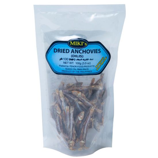 Picture of Miki's Dried Anchovies (Dilis) 100g