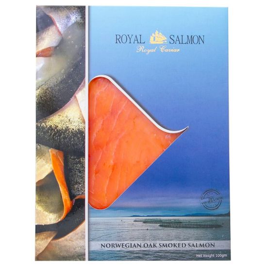 Picture of Royal Salmon Norwegian Oak Smoked Salmon 100g