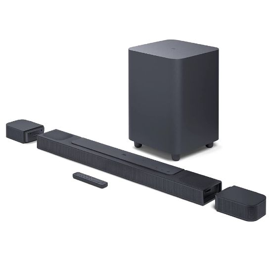 Picture of JBL 720 W 5.1.2-Channel Soundbar With Detachable Surround Speakers with Dolby Atmos, Black, BAR800