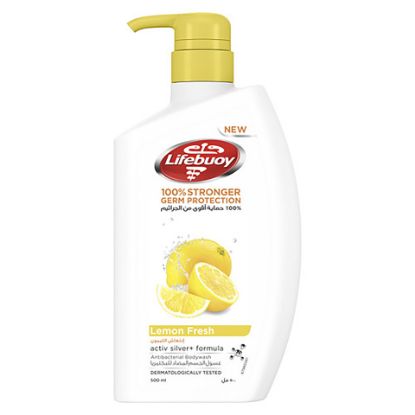 Picture of Lifebuoy Antibacterial Lemon Fresh Bodywash 500ml