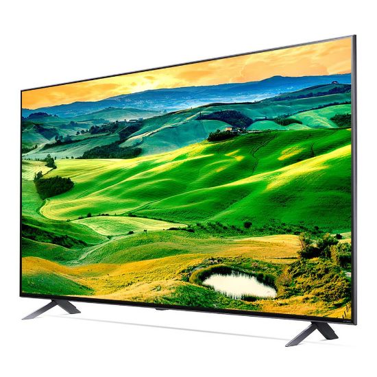 Picture of LG QNED TV 65 Inch QNED80 Series, New 2022, Cinema Screen Design 4K Active HDR webOS22 with ThinQ AI - 65QNED806QA