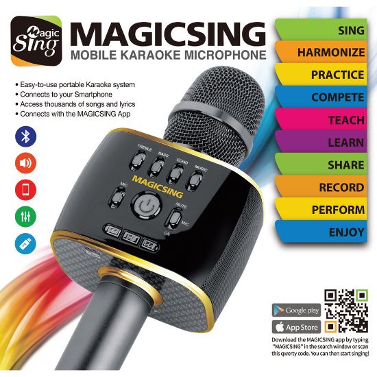 Picture of Magic Sing Wireless Karaoke Microphone MP30PRO