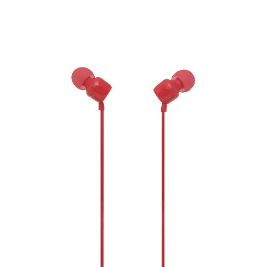 Picture of JBL In-Ear Headphone with One-Button Remote T110 Red