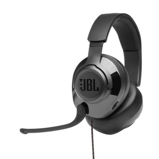 Picture of JBL QUANTUM200BLK Wired Over Ear Headphones Black