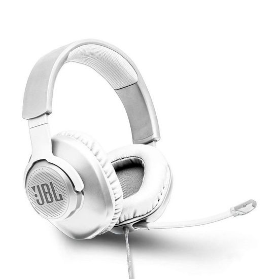 Picture of JBL QUANTUM100WHT Wired Over Ear Headphones White