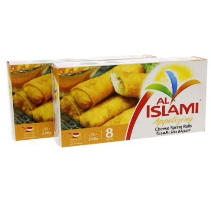 Picture of Al Islami Appetizing Cheese Spring Rolls 240g x 2pcs(N)