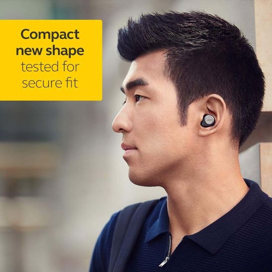 Picture of Jabra Elite 75t True Wireless Earbuds with Charging Case -Titanium Black