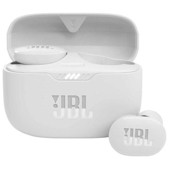 Picture of JBL True Wireless Noise Cancelling Earbud, 4 Mics, White, 130NCTWS