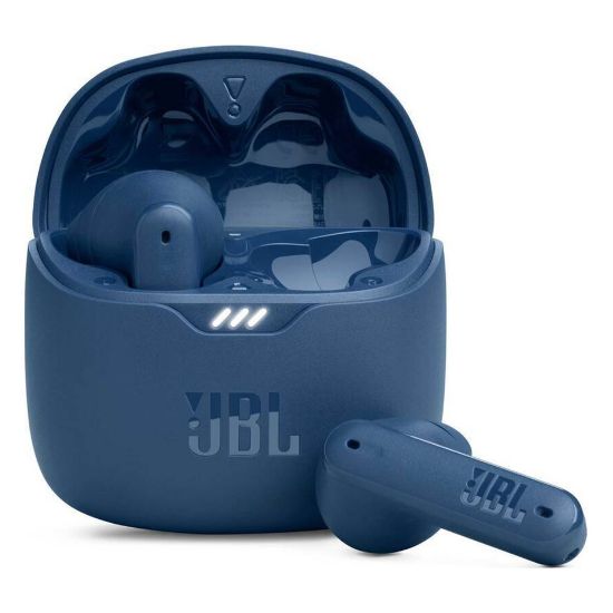 Picture of JBL True Wireless Noise Cancelling Earbud, 4 Mics, Blue, Tune Flex