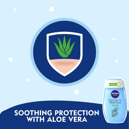 Picture of Nivea Baby Mild Touch Aloe Vera Moisturizing Lotion 200ml