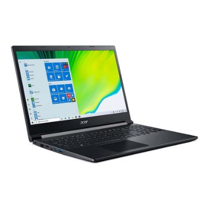 Picture of Acer Aspire 7 A715,Laptop(A715-75G-56E4),Intel Core i5-10300H,8GB RAM,512GB SSD, 15.6"FHD,Windows 10,Black,English-Arabic Keyboard