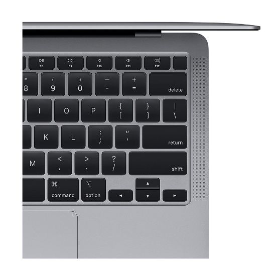 Picture of Apple Macbook Air 2020 Model, (13-Inch, Intel Core i3, 1.1Ghz, 8GB, 256GB, MWTJ2), Eng-Arb-KB, Space Grey