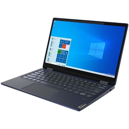 Picture of Lenovo Yoga 6,2in1 Notebook(82ND00AJAX),AMD Ryzen 5 5500U,8GB RAM,512GB SSD, 13.3"FHD,Integrated AMD Radeon Graphics,Windows 11,Abyss Blue,English-Arabic Keyboard