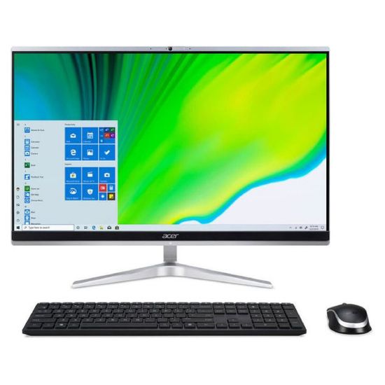 Picture of Acer AIO C24 (C24-DQBFTEM008)All in one Desktop,Intel®Core™ i3-1115G4,8GB RAM,1TB HDD,23.8"HD,Windows 11,Obsidian Black