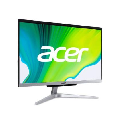 Picture of Acer Aspire C22-1650 All-in-One Desktop(DQ.BG7EM.001),Intel Core i3-1115G4,4GB RAM,1TB HDD,21.5" FHD,Windows 10,Silver