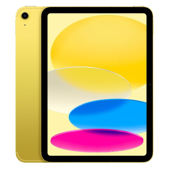 Picture of Apple 10.9-inch iPad, Wi-Fi + Cellular, 256 GB, Yellow