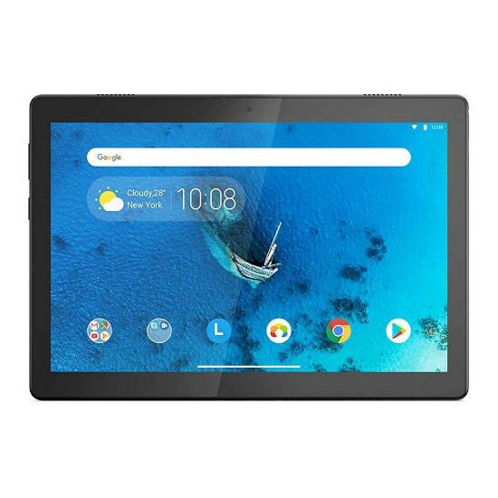 Picture of Lenovo Tablet M10HD TB-X505F, Quad-Core 2.0GHz, 2GB RAM, 16GB Memory, 10.1" Display, Android 9, Wi-Fi, Slate Black