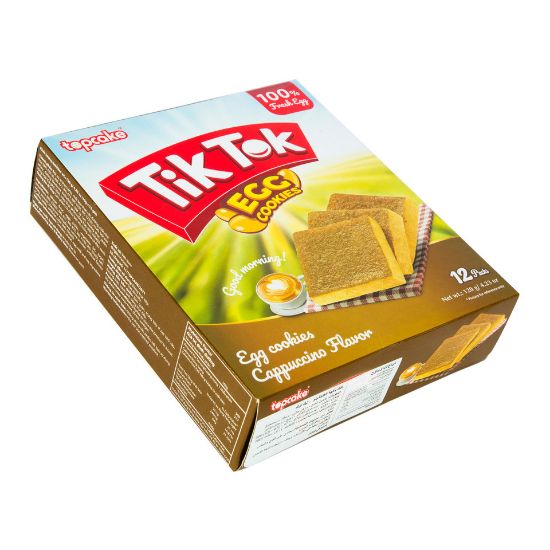 Picture of Topcake Tik Tok Cappuccino Flavor Egg Cookies 120 g