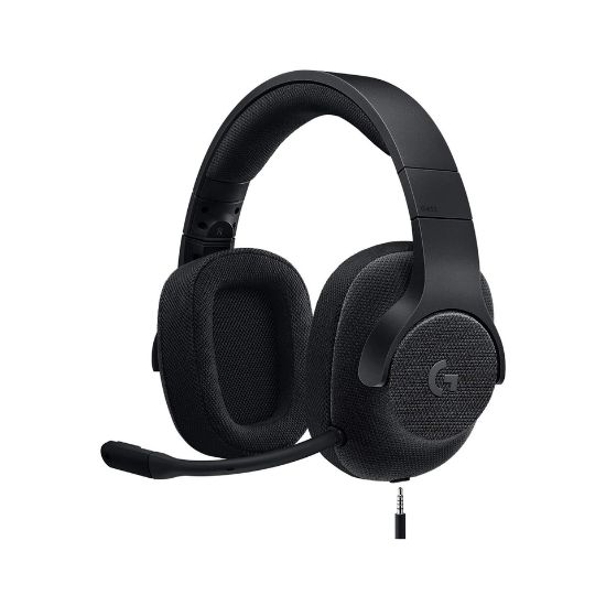 Picture of Logitech G433 Wired Surround Gaming Headset, Triple Black