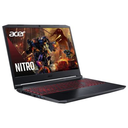 Picture of Acer Nitro 5 Gaming Laptop (Nitro-5 NHQELEM009) Intel core i7-11800H,16GB RAM,512B SSD,NVIDIA® GeForce RTX™ 3050 4GB,15.6-inch FHD-144Hz,Windows 11,Black
