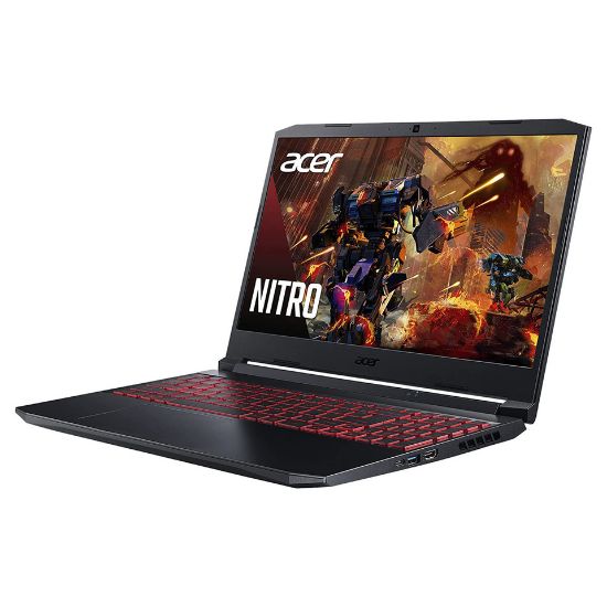 Picture of Acer Nitro 5 Gaming Laptop (Nitro-5 NHQELEM009) Intel core i7-11800H,16GB RAM,512B SSD,NVIDIA® GeForce RTX™ 3050 4GB,15.6-inch FHD-144Hz,Windows 11,Black