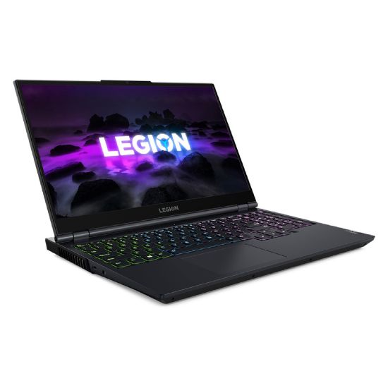 Picture of Lenovo Legion 5 82JU00TTAX Gaming Laptop,AMD Ryzen 7 5800H Processor,16GB RAM,1TB SSD, 15.6"FHD,NVIDIA GeForce RTX 3060 6GB,Windows 11, Phantom Blue,English-Arabic Keyboard