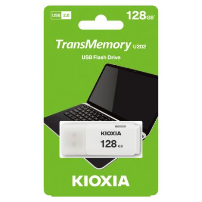 Picture of KIOXIA LU202W128GG4 128GB USB 2.0 Flash Drive