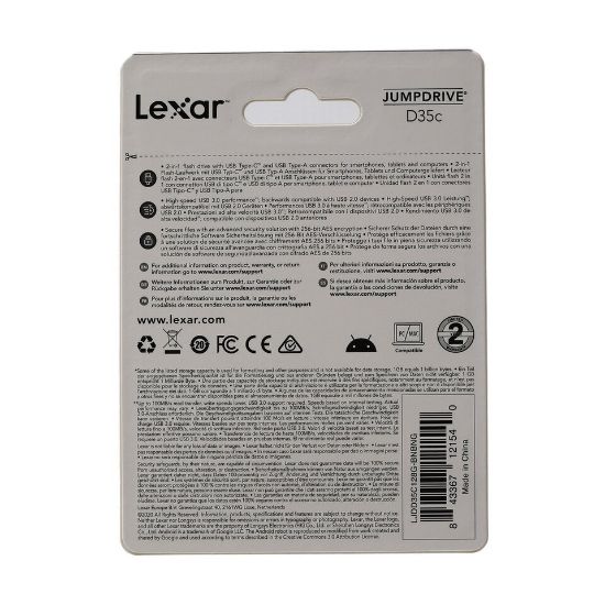 Picture of Lexar Type C Dual Drive LJDD35C 128GB