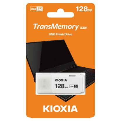 Picture of KIOXIA LU301W128GG4 128GB USB 3.2 Flash Drive