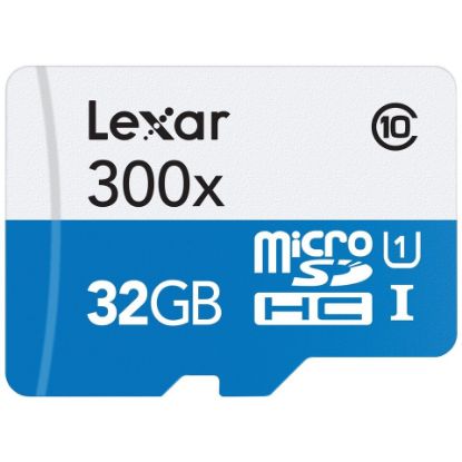 Picture of Lexar Micro SDHC Card 300X 32 GB