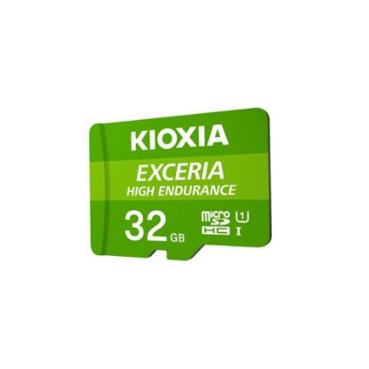Picture of Kioxia U3 microSD Exceria High Endurance Flash Memory Card LMHE1G 32GB