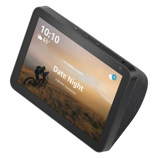 Picture of Amazon - Echo Show 8 (2nd Gen) with Alexa - Charcoal