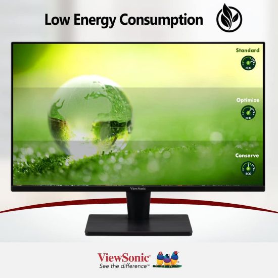 Picture of ViewSonic VA2715-H 27-inch 1080p Full HD Monitor with Frameless Design, 75Hz, VGA, HDMI, Eye Care for Work and Study at Home