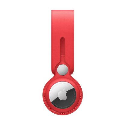 Picture of Apple AirTag Leather Loop - (PRODUCT)RED (MK0V3ZE)