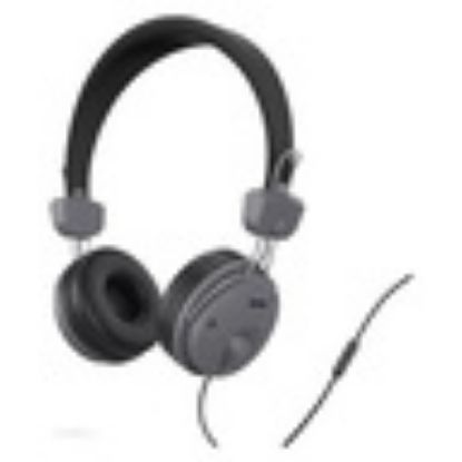 Picture of Hama Headphones with microphone "Fun4Phone", On-Ear Stereo Headphones, Black-184145