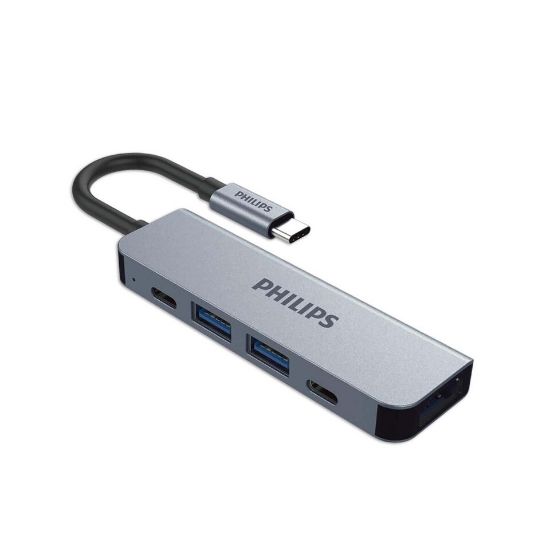 Picture of Philips Hub 5-Port USB 3.0 Type C - SWV6115G