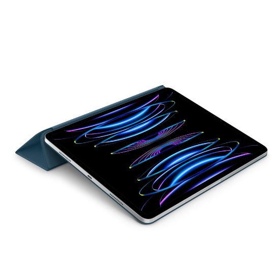 Picture of Apple Smart Folio for iPad Pro (6th generation), 12.9 inches, Marine Blue, MQDW3ZE